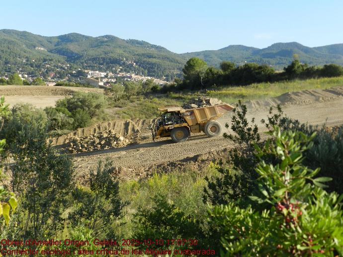 Obres a la Talaia (Gelida)