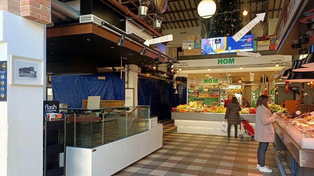 La parada de fruites i verdures HOM de la juanita. Foto: Cugat Mèdia​