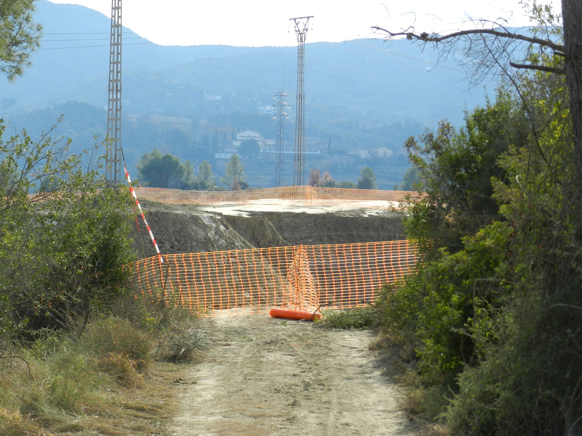 Cami de la Talaia excavat