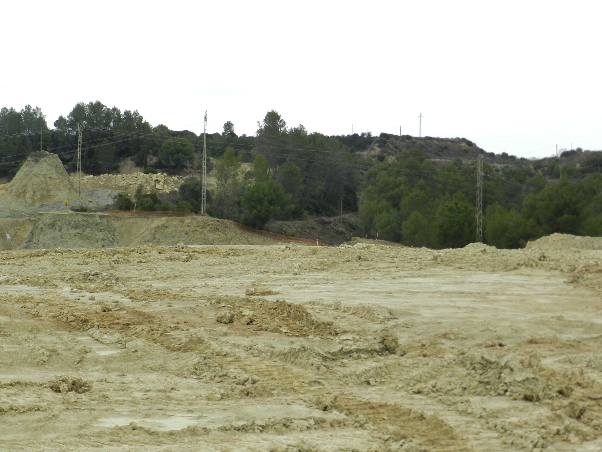 Cami de la Talaia destruit